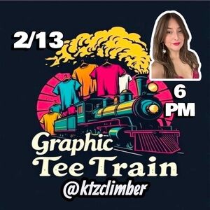 2/13 Graphic Tee Train